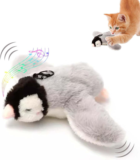 Bird Cat Toy - Chirping and Flapping Bird